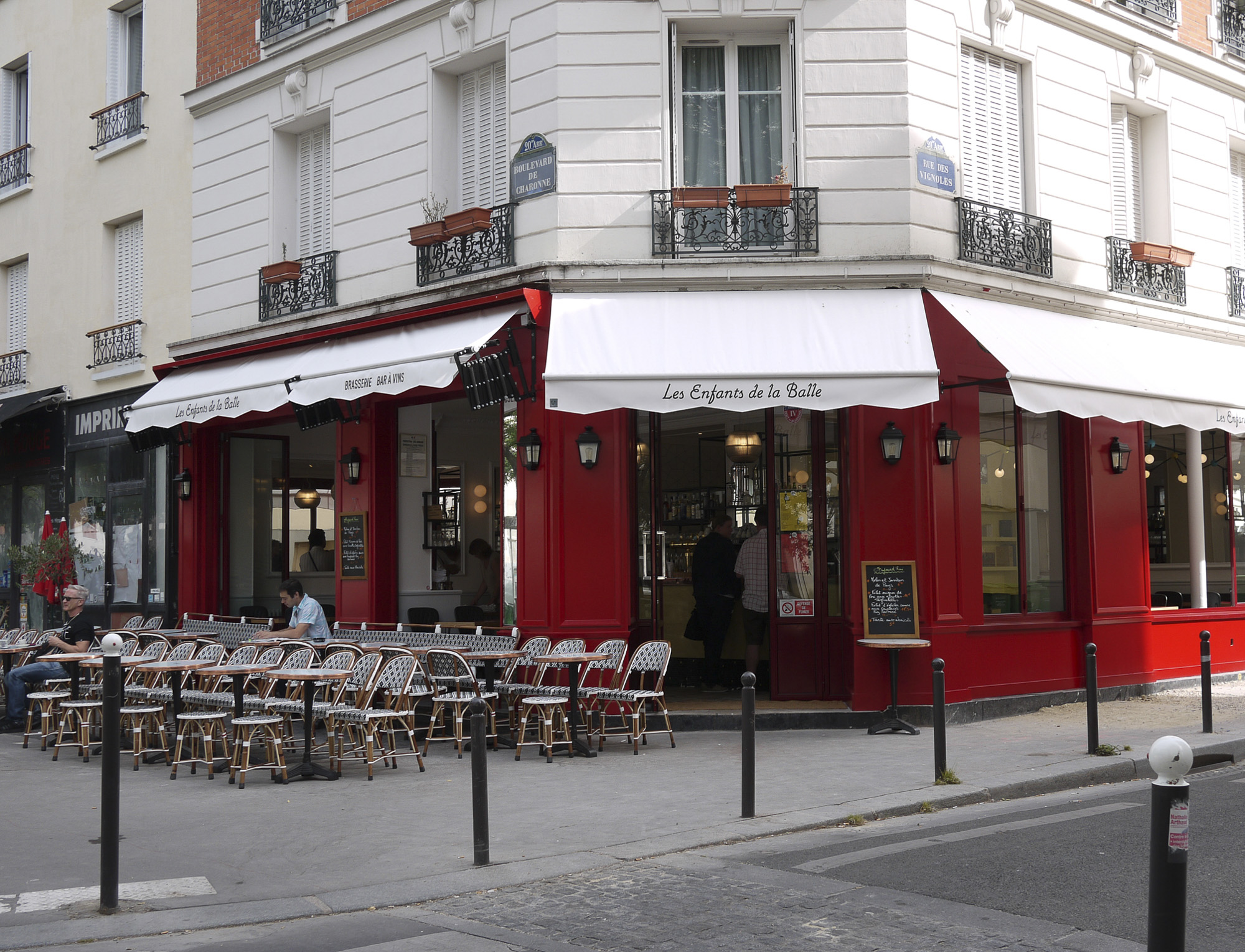 architecte intérieur decorateur CHR Studio Janreji PARIS brasserie restaurant bar bistro LES ENFANTS DE LA BALLE-18